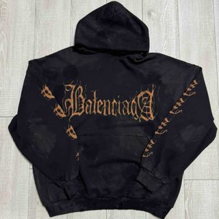 バレンシアガ(Balenciaga)のBALENCIAGA METAL LOGO POP OVER HOODIE(パーカー)