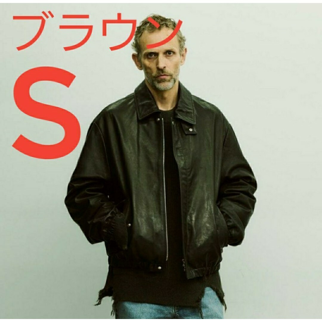 stein シュタイン 24SS leather 鋭く zip blouson stein シュタイン 24SS leather 鋭く zip blouson