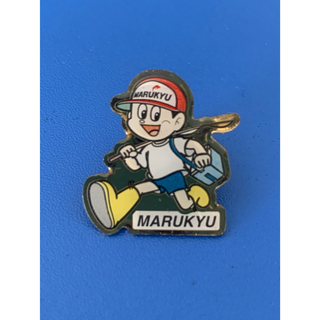 マルキュー(MARUKYU（Fishing）)のマルキュー九ちゃんピンバッジ最終価格(その他)