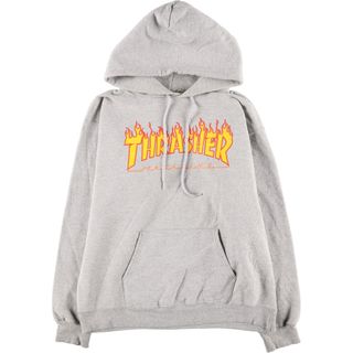 スラッシャー(THRASHER)の古着 スラッシャー THRASHER スウェットプルオーバーパーカー メンズS /eaa415605(スウェット)