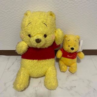 クマノプーサン(くまのプーさん)の新品　プーさんぬいぐるみ　大、中(ぬいぐるみ)