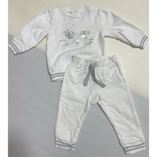 プチバトー(PETIT BATEAU)のプチバトー　スウェット　セットアップ　18m/81cm(トレーナー)