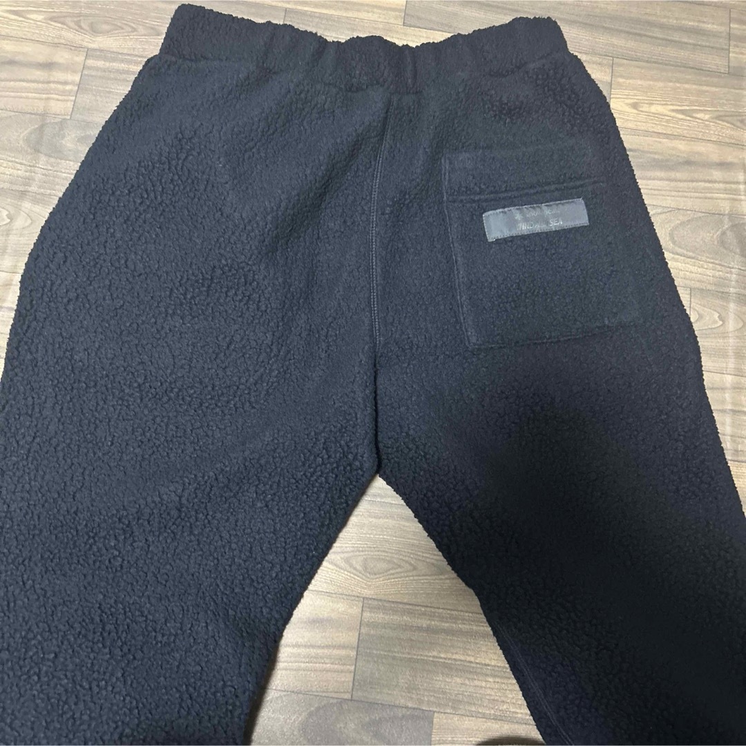 windandsea スノーピーク フリースパンツ ブラックMサイズ 新品 windandsea スノーピーク フリースパンツ ブラックMサイズ 新品