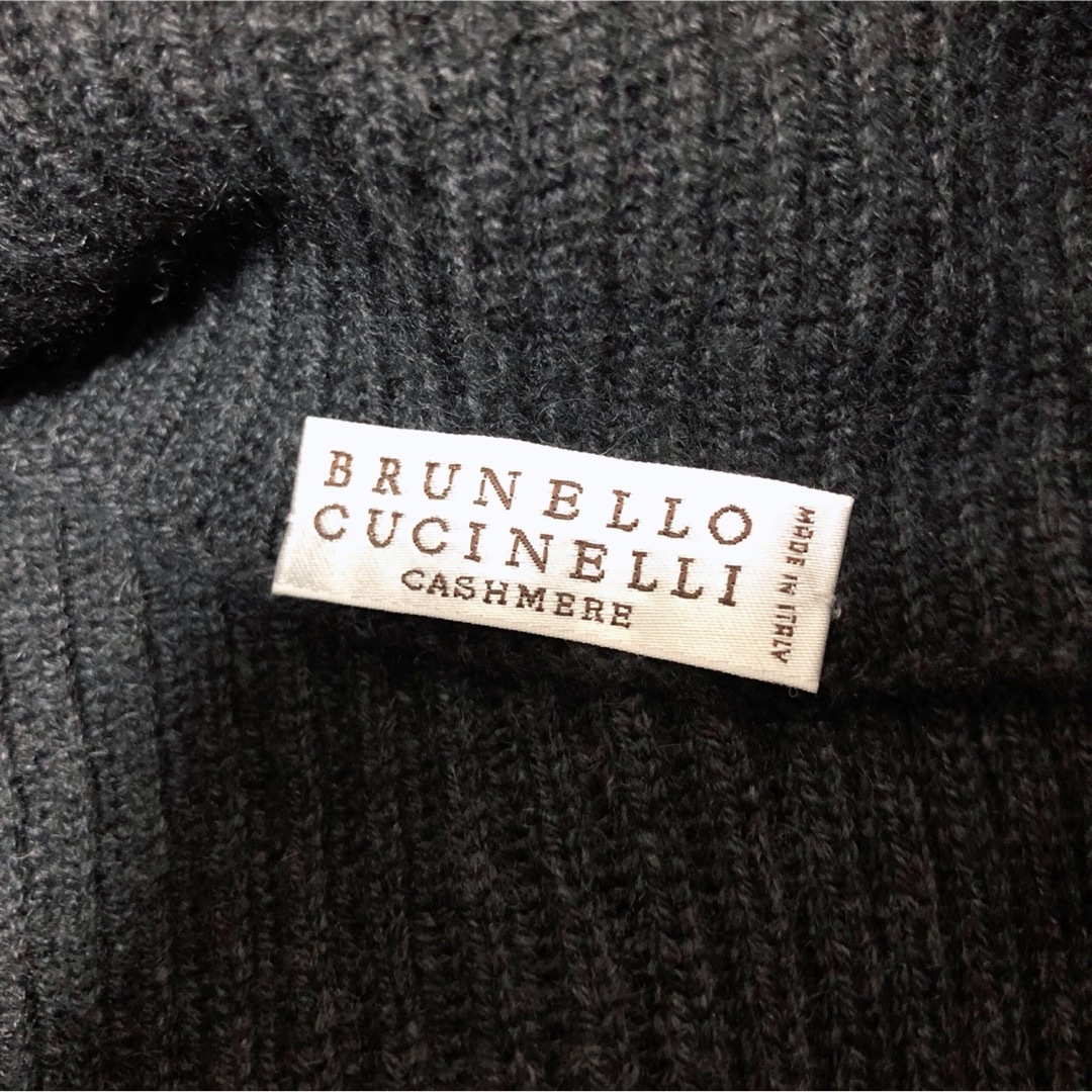 BRUNELLO CUCINELLI(ブルネロクチネリ)のブルネロクチネリ☆肉厚カシミヤ100%タートルニットチュニック レディースのトップス(ニット/セーター)の商品写真