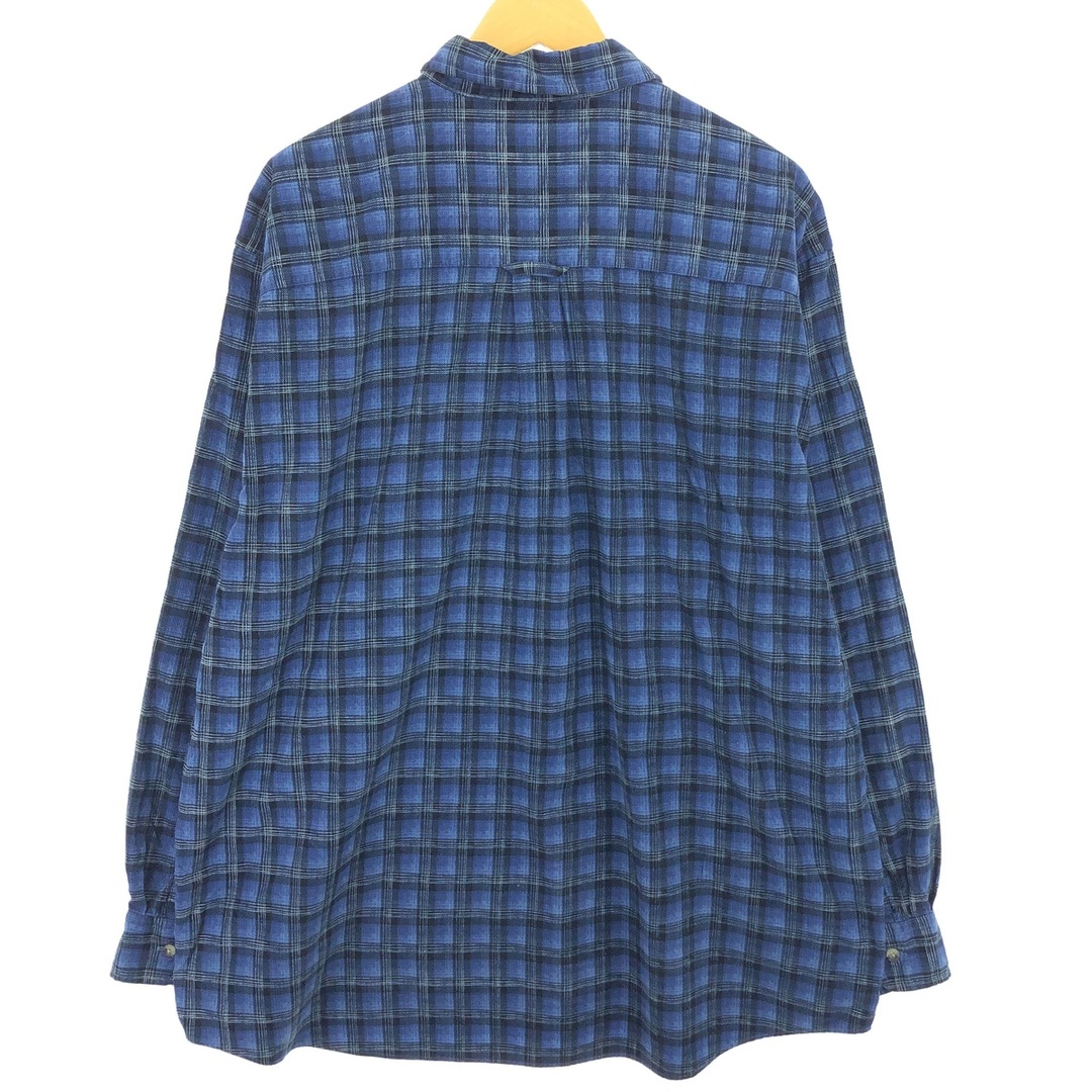 PENDLETON(ペンドルトン)の古着 ペンドルトン PENDLETON チェック柄 長袖 ボタンダウン コーデュロイシャツ メンズXXL /eaa414990 メンズのトップス(シャツ)の商品写真