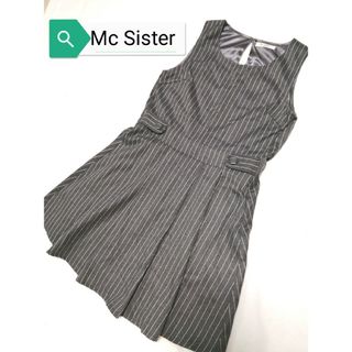 エムシーシスター(Mc Sister)の【Mc Sister 】キッズ・ストライプ柄・ワンピース・160cm(ワンピース)