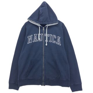 ノーティカ(NAUTICA)の古着 ノーティカ NAUTICA スウェットフルジップパーカー メンズL /eaa414869(スウェット)