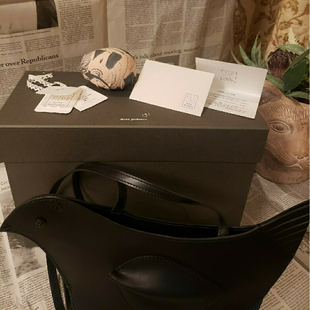 mina perhonen(ミナペルホネン)のてふてふ様 専用 ミナペルホネン⚮̈﻿ tori ポシェット レディースのバッグ(ショルダーバッグ)の商品写真