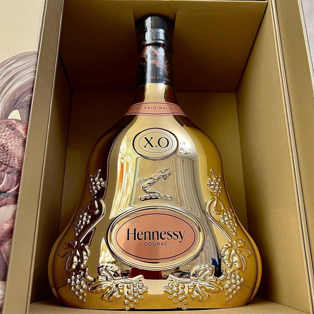 コニャック ヘネシーXO つぶせる 金キャップ ブルーボトル 古酒 コニャック ヘネシーXO つぶせる 金キャップ ブルーボトル 古酒