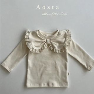 Aosta  New ⁡ Peach Blouse(2歳〜3歳)〜(4歳〜5歳)(ブラウス)