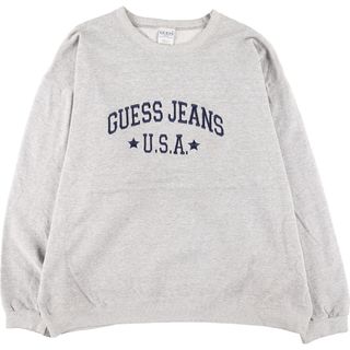 GUESS - 古着 90年代 ゲス Guess スウェットシャツ トレーナー USA製