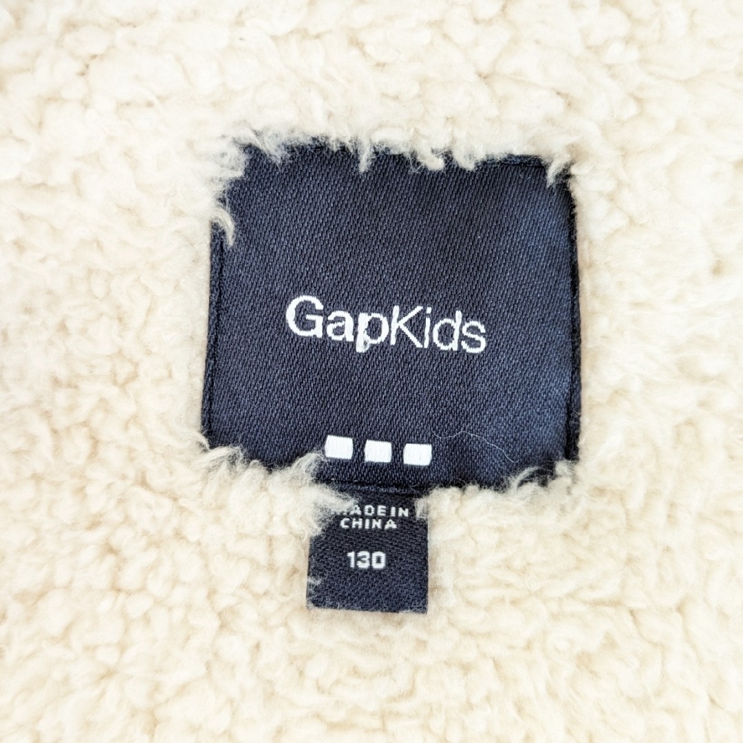 GAP Kids(ギャップキッズ)のジャケット　GAPKIDS　キッズ　130cm　男の子　裏ボア　コート キッズ/ベビー/マタニティのキッズ服男の子用(90cm~)(ジャケット/上着)の商品写真