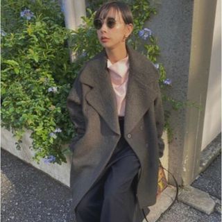 アメリヴィンテージ(Ameri VINTAGE)のAmeri　UNDRESSED ROUND SHAGGY MIDI COAT(チェスターコート)