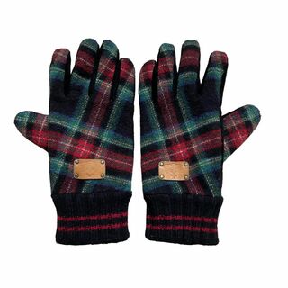 ヴィヴィアンウエストウッド(Vivienne Westwood)のヴィヴィアンウエストウッド メンズ レザー ウール ミックス 手袋 グローブ(手袋)