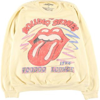 古着 THE ROLLING STONES ザローリングストーンズ バンド スウェットシャツ トレーナー レディースXXL /eaa415644(トレーナー/スウェット)