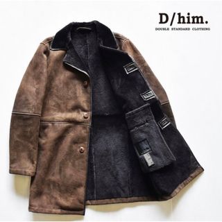 ダブルスタンダードクロージング(DOUBLE STANDARD CLOTHING)のD/him ダブルスタンダード ムートンコート レザージャケット 50(レザージャケット)