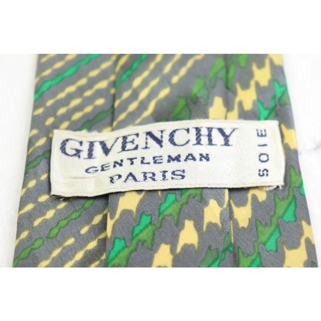 GIVENCHY(ジバンシィ)のジバンシィ ブランド ネクタイ シルク 小紋柄 メンズ グレー GIVENCHY メンズのファッション小物(ネクタイ)の商品写真