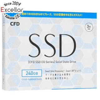 シーエフデー(CFD)のCFD　2.5インチ SSD　CSSD-S6B240CG4VX　240GB(PC周辺機器)