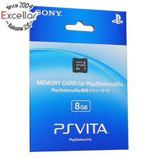 プレイステーションヴィータ(PlayStation Vita)の【新品(箱きず・やぶれ)】 SONY　PS Vita専用メモリーカード　8GB　PCH-Z081J(その他)