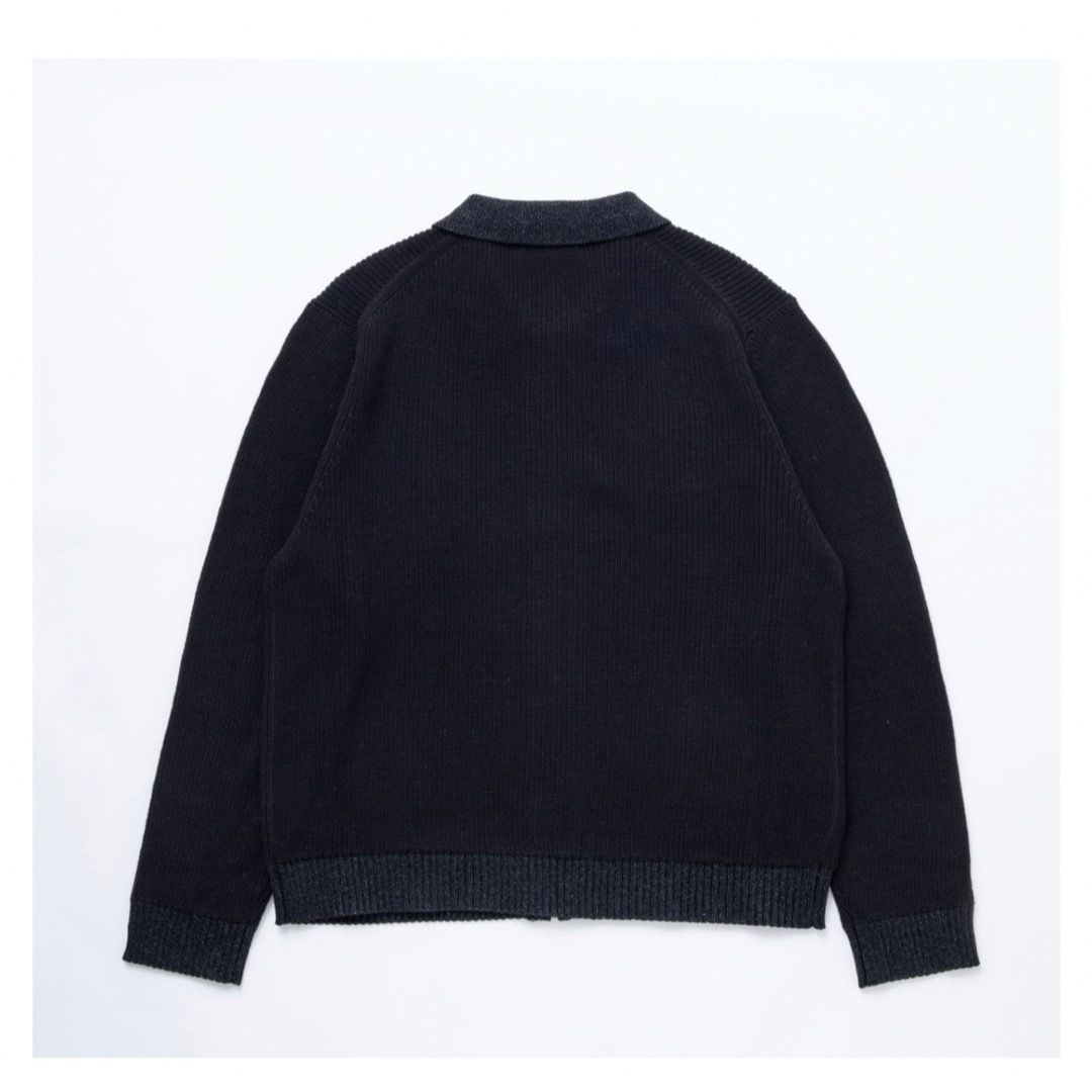 TTT_MSW - TTTMSW 24SS Lame zip up cardigan (BLACK)の通販 by TTT_MSW - TTTMSW 24SS Lame zip up cardigan (BLACK)の通販 by