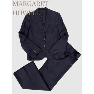 マーガレットハウエル(MARGARET HOWELL)の極美品☆ マーガレットハウエル　セットアップ　パンツ　フォーマル　スーツ(スーツ)