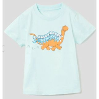 グラニフ(Design Tshirts Store graniph)の11匹のねこ　キッズTシャツ　恐竜(Tシャツ/カットソー)