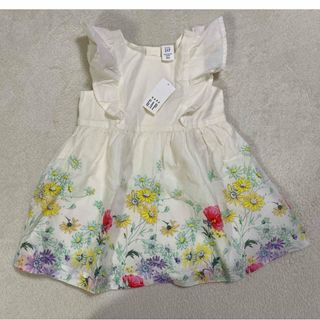 ベビーギャップ(babyGAP)のbaby GAP  80cm  12-18m   新品未着用　タグ付き　送料無料(ワンピース)