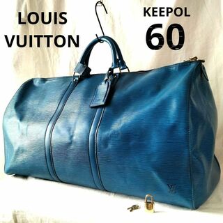 LOUIS VUITTON - 極美品 ルイヴィトン キーポル50 エピ ブラック ...
