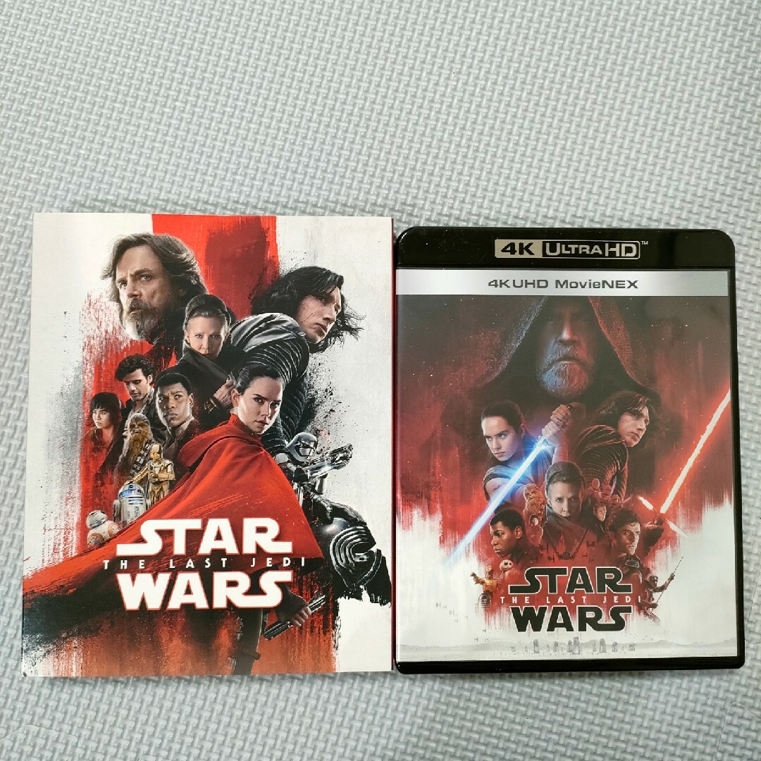 スター・ウォーズ／最後のジェダイ　4K　UHD　MovieNEX Blu-ray エンタメ/ホビーのDVD/ブルーレイ(外国映画)の商品写真