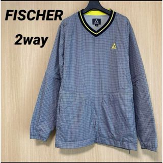 フィッシャー(FISCHER)の美品 FISCHER フィッシャー メンズ L ナイロン 2way ジャケット(ウエア)