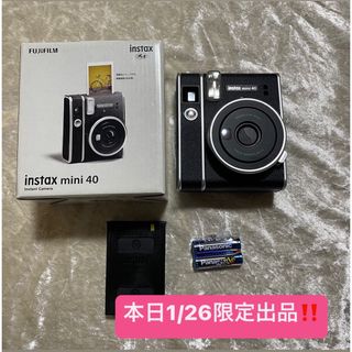 フジフイルム(富士フイルム)のFUJI FILM インスタントカメラ チェキ INSTAX MINI 40(フィルムカメラ)