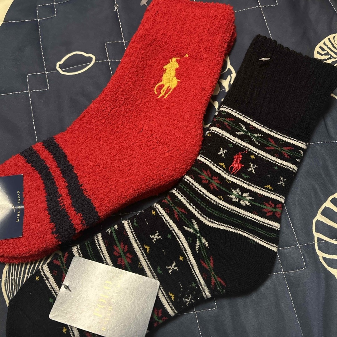 POLO RALPH LAUREN(ポロラルフローレン)のポロラルフローレン　ルームソックス レディースのレッグウェア(ソックス)の商品写真