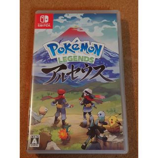 ニンテンドースイッチ(Nintendo Switch)のPokemon LEGENDS アルセウス　ケースのみ　ソフト無し(家庭用ゲームソフト)