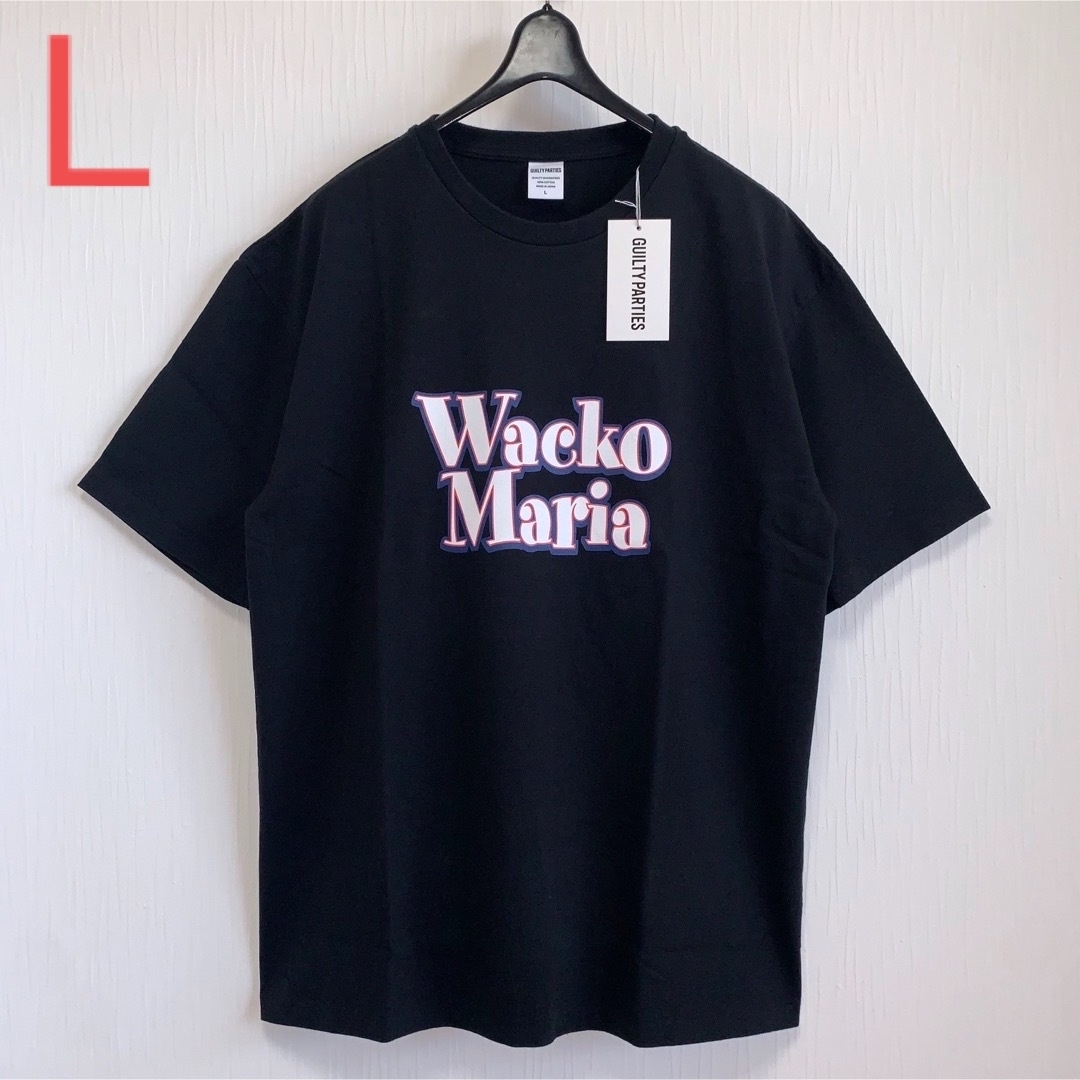 【WACKOMARIA】黒MARIA T-SHIRT(S/S)／タグ付／送料込
