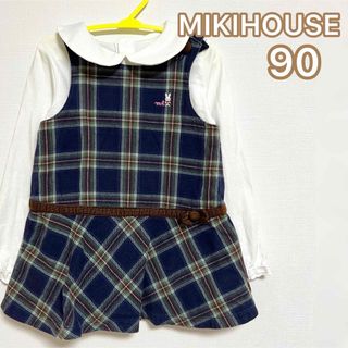 mikihouse - ミキハウス 90 トップス ピンク リーナちゃん Tシャツ