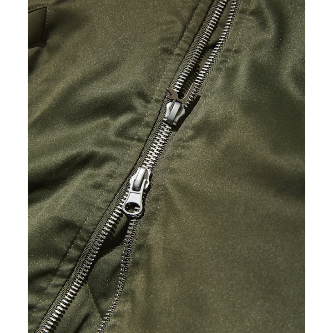 rehacer(レアセル)のレアセル（rehacer）ボタニカルフードMA-1 メンズのジャケット/アウター(ブルゾン)の商品写真