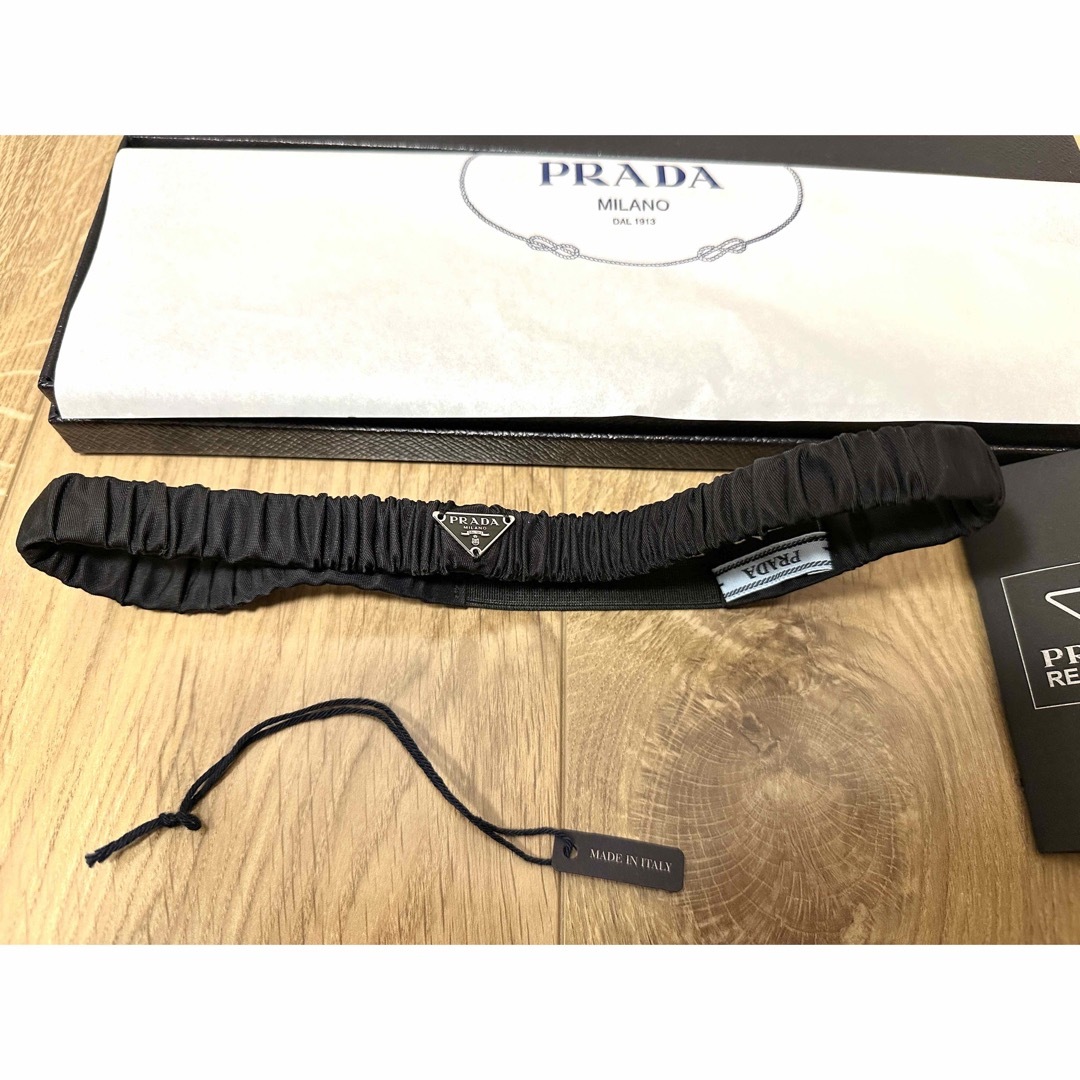 PRADA - PRADA Re-Nylon ヘアバンドの通販 by 桜's shop|プラダ PRADA - PRADA Re-Nylon ヘアバンドの通販 by 桜's shop|プラダ