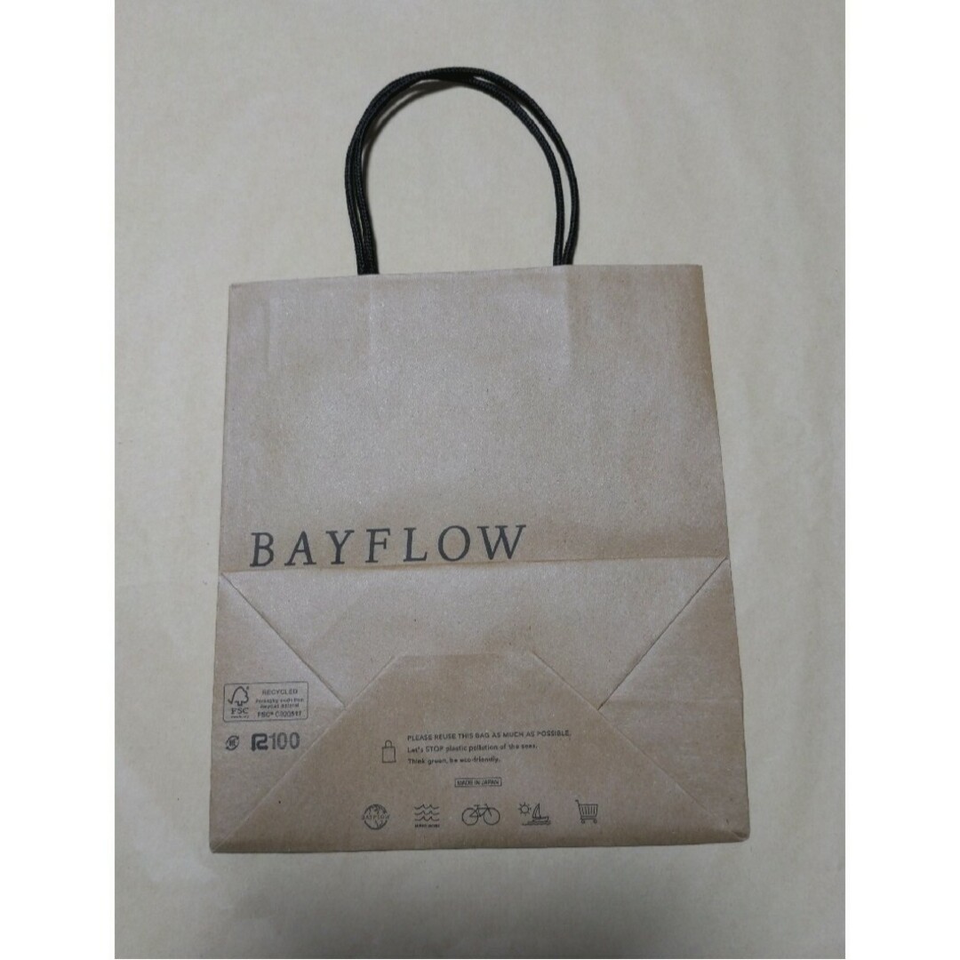 BAYFLOW - BAYFLOW ショップ袋 ショッパー 新品未使用!の通販 by