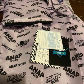 アナップ(ANAP)の新品未使用品/ANAP sportsのエコバッグ・ポーチ付き(エコバッグ)