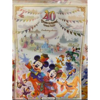 ディズニー(Disney)の【新品】40周年　グランドフィナーレ　クリアホルダー(クリアファイル)