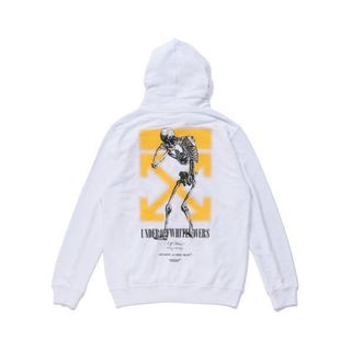 トップスOFF-WHITE オフホワイト パーカー サイズXXL ペイントデザイン