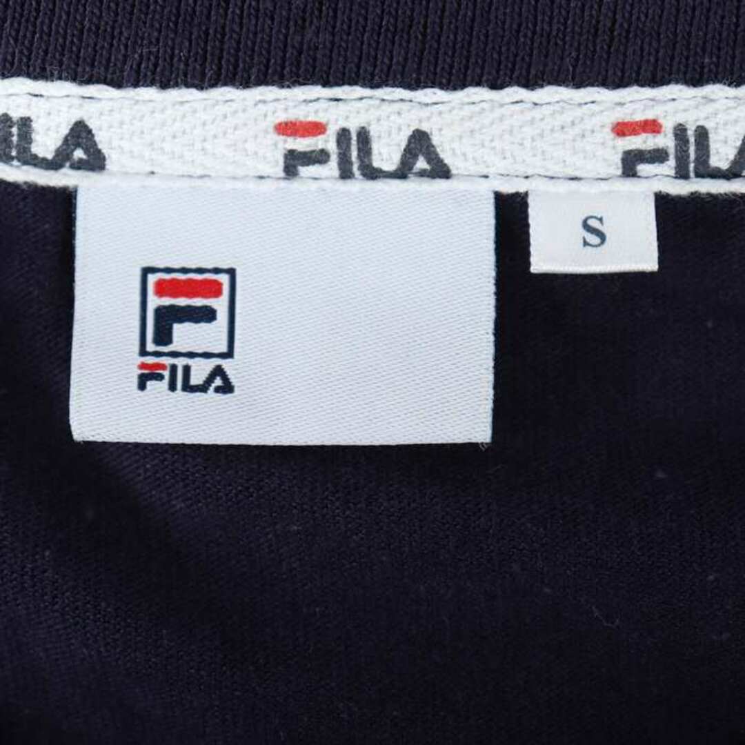 FILA(フィラ)のフィラ Tシャツ 半袖 コットン100% スポーツウエア トップス メンズ Sサイズ ネイビー FILA メンズのトップス(Tシャツ/カットソー(半袖/袖なし))の商品写真