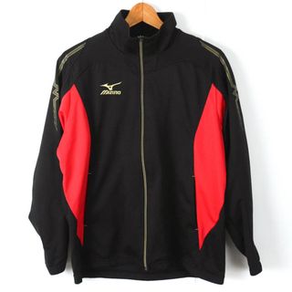 ミズノ(MIZUNO)のミズノ ジャージ 長袖 フルジップ スポーツウエア トップス 黒 メンズ Mサイズ ブラック Mizuno(ジャージ)