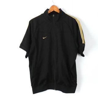 ナイキ(NIKE)のナイキ ジャージ 長袖 フルジップ スポーツウエア トップス 黒 メンズ Lサイズ ブラック NIKE(ジャージ)