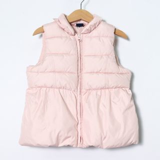 ギャップ(GAP)のギャップ ダウンベスト 中綿入り アウター キッズ 女の子用 110サイズ ピンク GAP(ジャケット/上着)