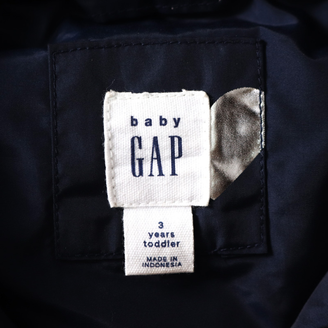 GAP(ギャップ)のギャップ ダウンベスト 中綿入り ハート柄 アウター キッズ 女の子用 100サイズ ネイビー GAP キッズ/ベビー/マタニティのキッズ服女の子用(90cm~)(ジャケット/上着)の商品写真