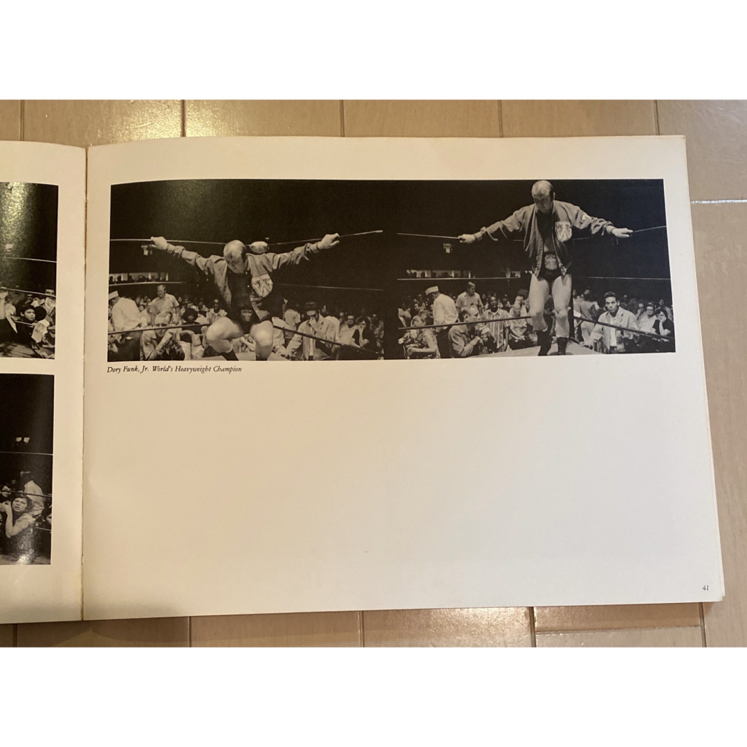 超貴重 洋書 レア 1971年ヒューストン プロレス 写真集 マスカラス ドリー