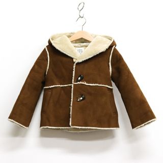 ビームス(BEAMS)のビームス ボアジャケット フェイクムートン アウター キッズ 男の子用 110サイズ ブラウン BEAMS(ジャケット/上着)