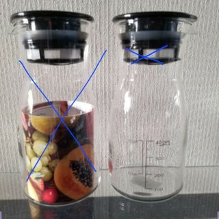 ハリオ 耐熱ガラスピッチャー 900ML 無地 クリア(容器)