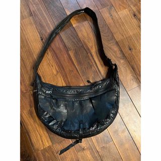 LGB - L.G.B. leather shoulder bag 00s archive